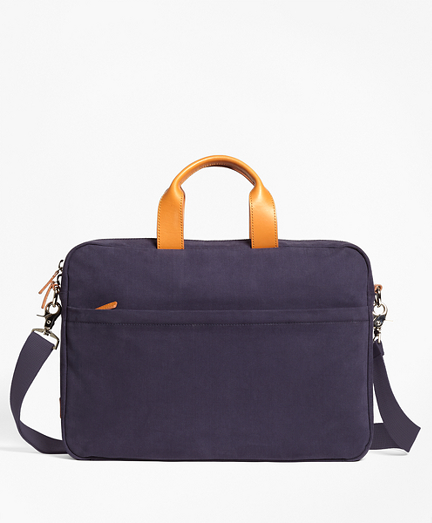 twill briefcase
