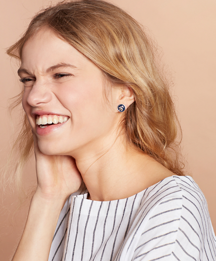 brooks brothers earrings