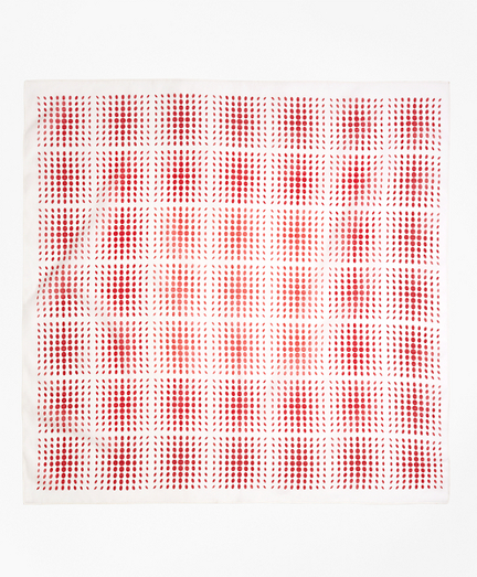 Polka Dot Square Scarf