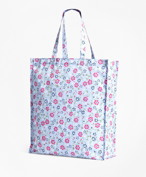Floral-Print Nylon Tote Bag - Brooks Brothers