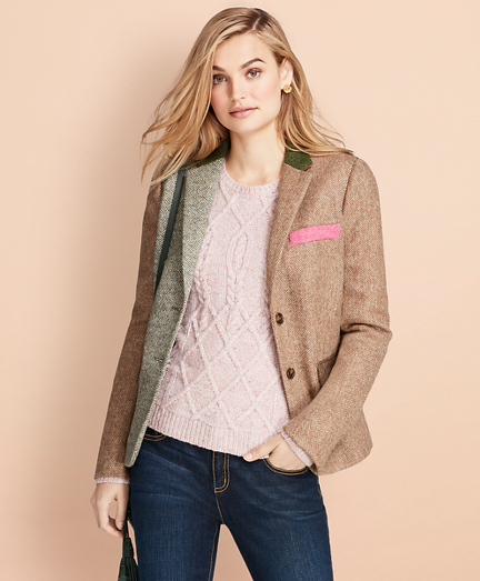 brooks brothers tweed jacket