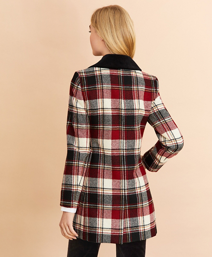 brooks brothers tartan jacket