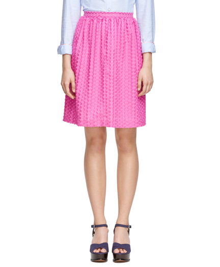 Textured Cotton Skirt