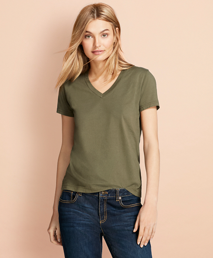 brooks brothers women's t shirts