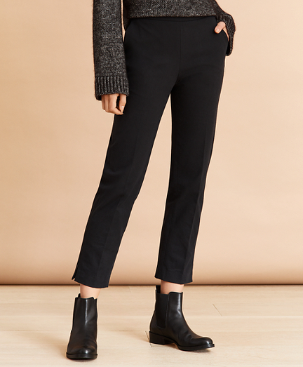 slim fit cotton pants