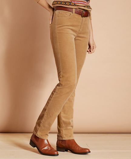 Stretch Corduroy Five-Pocket Pants