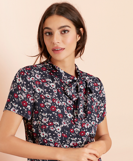 brooks brothers floral shirt