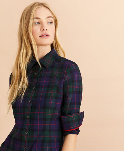 Tartan Cotton Twill Shirt