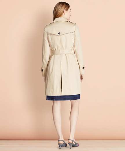 brooks brothers trench coat womens