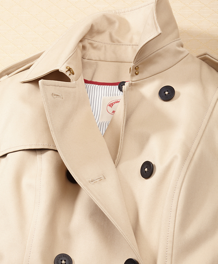 brooks brothers trench coat womens