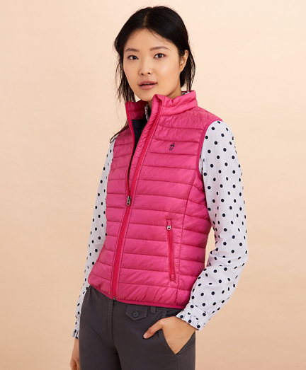 brooks vest womens pink