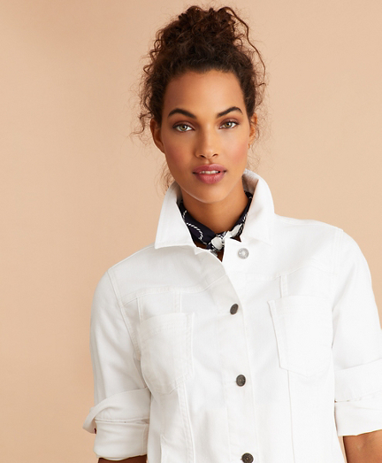 Stretch Denim Jacket