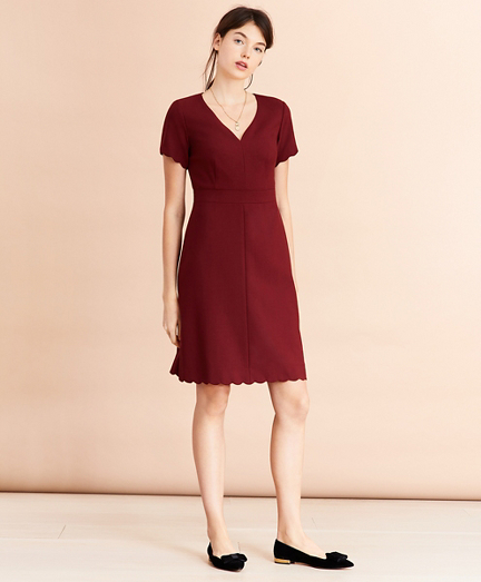 brooks brothers red dress