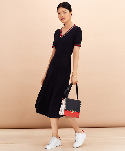 midi knit dress