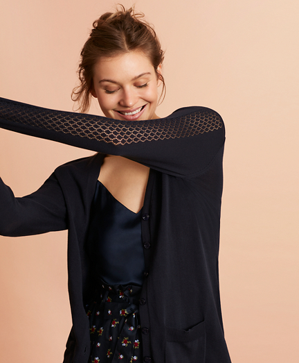 boyfriend cardigan navy