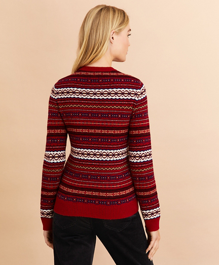 brooks brothers fair isle sweater