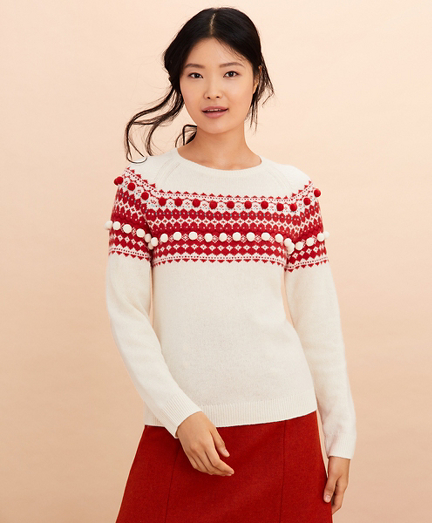 brooks brothers fair isle sweater