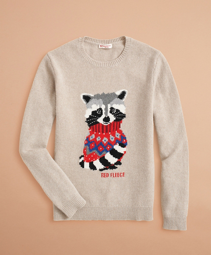 racoon sweater