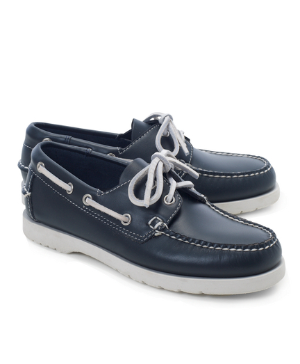 Leather Boat Shoes - Brooks Brothers