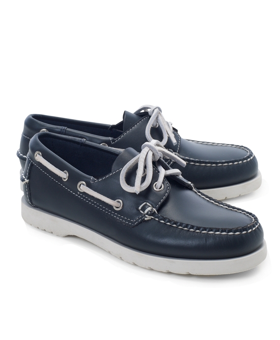 Leather Boat Shoes - Brooks Brothers