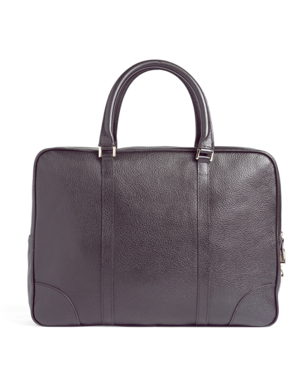 brooks brothers leather briefcase