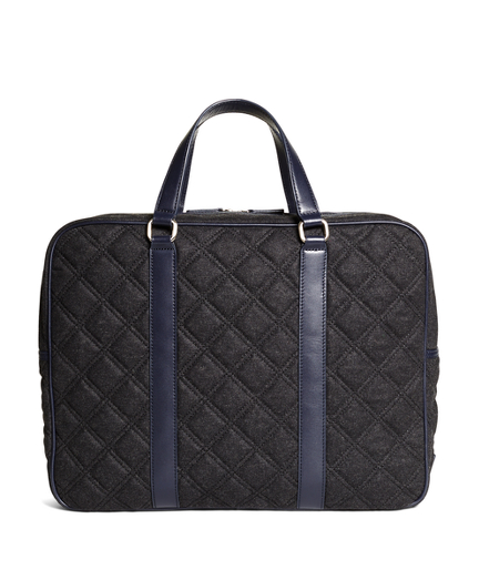 quilted briefcase