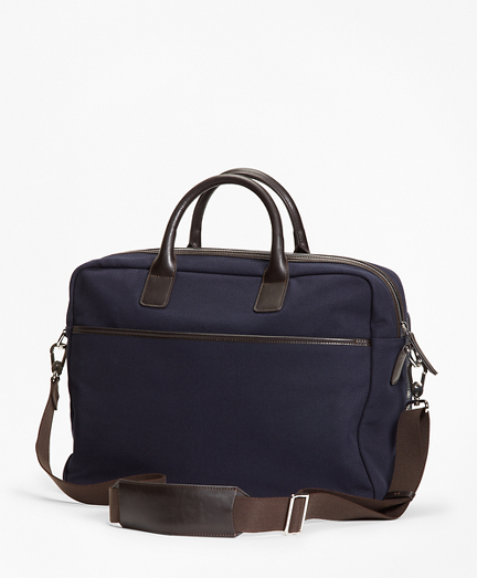 Canvas Briefcase - Brooks Brothers