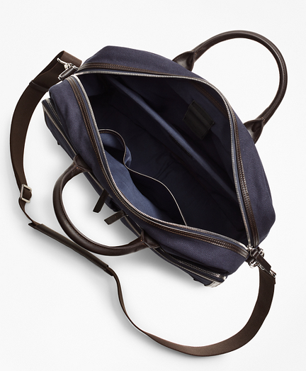 Canvas Briefcase Brooks Brothers