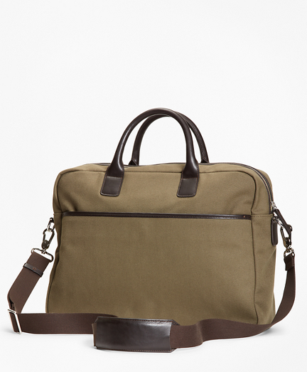 canvas briefcase