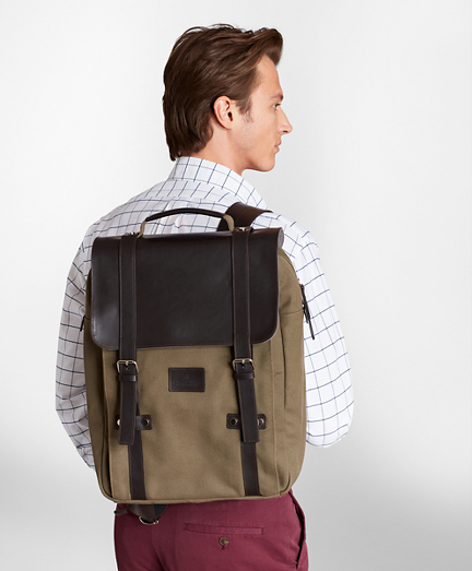 brooks brothers backpack