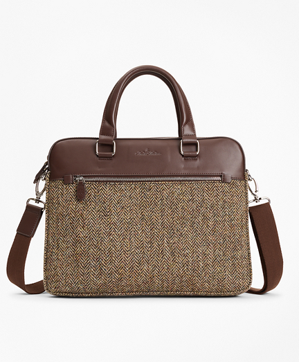 harris tweed briefcase