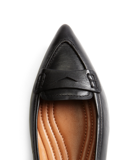 flat penny loafers