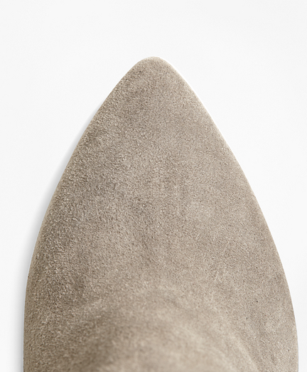 Women's Tall Grey Suede Boots Brooks Brothers