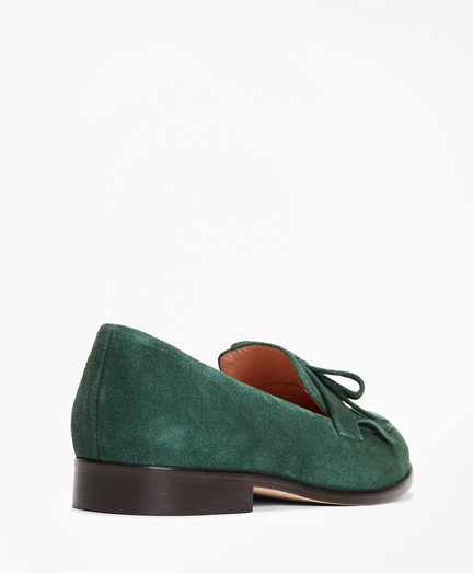 brooks brothers suede loafers