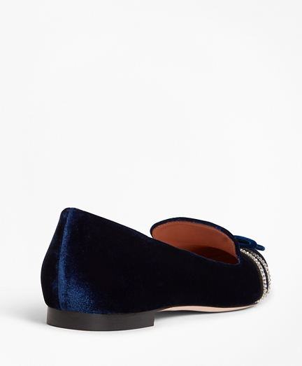 brooks brothers velvet slippers