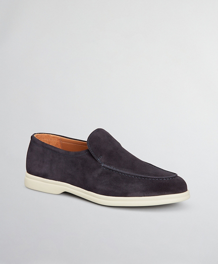 brooks brothers suede shoes