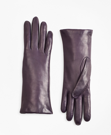 Cashmere Lined Leather Gloves