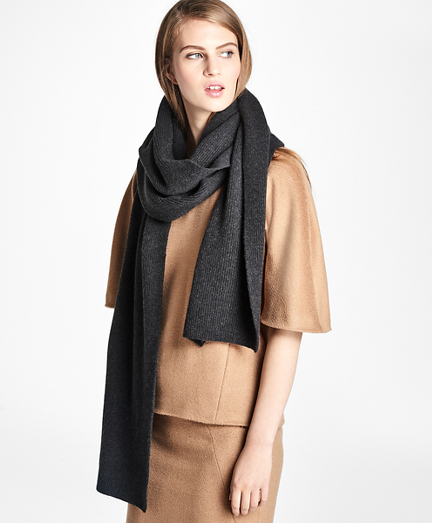 Extra-Long Cashmere Scarf - Brooks Brothers