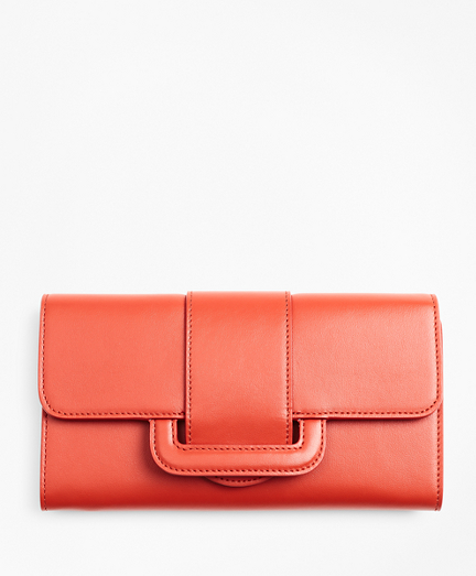 Leather Envelope-Flap Wallet