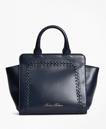 leather mini tote