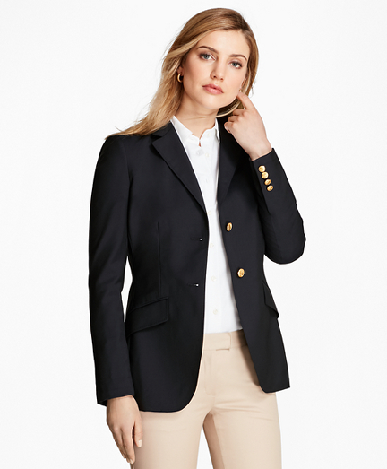 brooks brothers black blazer