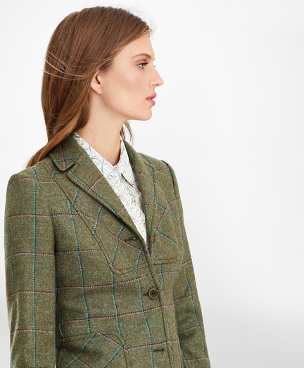 brooks brothers tweed jacket mens