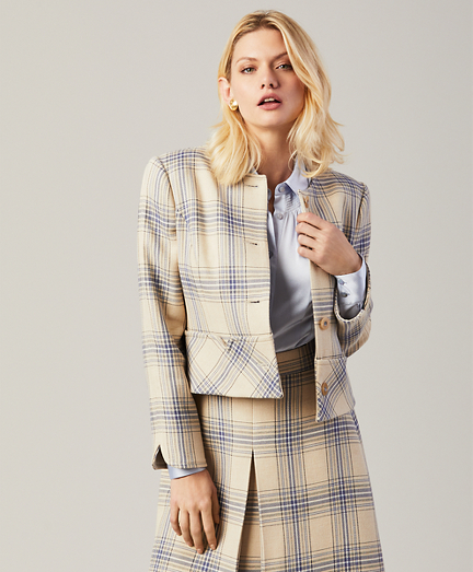 brooks brothers plaid blazer