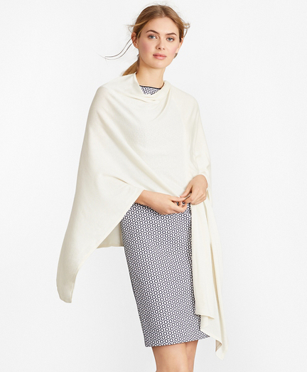 Lightweight Silk-Blend Ruana