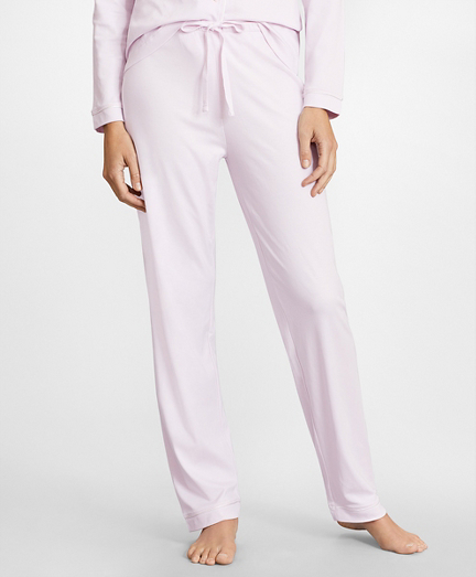 Supima® Cotton Interlock Jersey Pajama Set Brooks Brothers