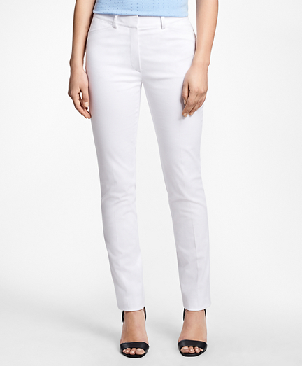 Stretch Cotton Twill Pants