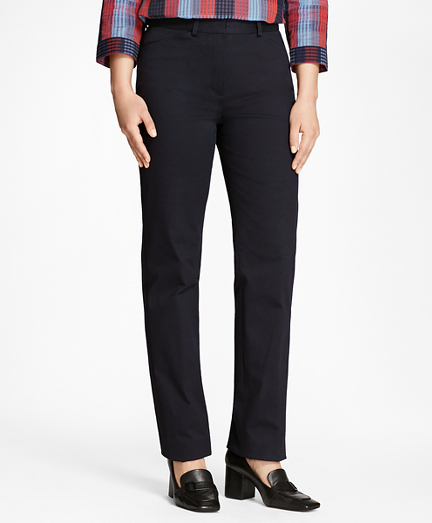 Stretch Cotton Twill Pants