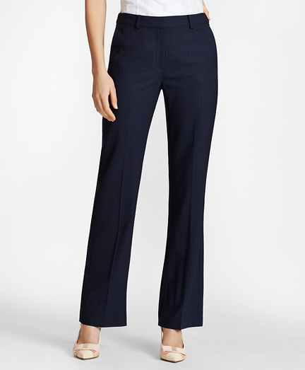 Pinstripe BrooksCool&reg; Merino Wool Pants