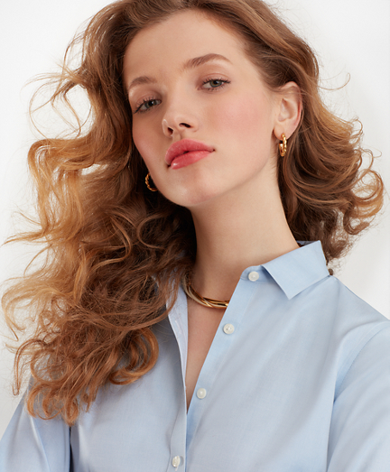 Non-Iron Tailored-Fit Dress Shirt