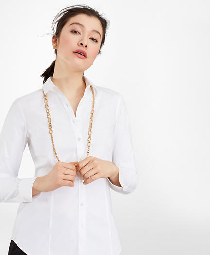 Non-Iron Tailored-Fit Dress Shirt